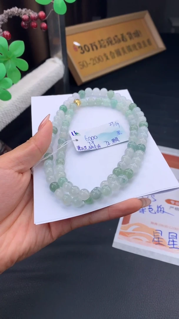 颈饰未镶嵌翡翠自带#送人#，联系客服核对地址~