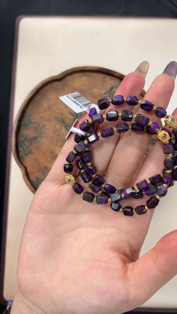 【闪购商品】苏纪石（舒俱来）手链银S925镶嵌SJL711 多样性发一件