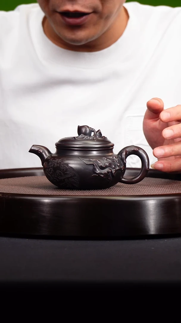 茶壶紫砂宜兴紫砂原矿壶