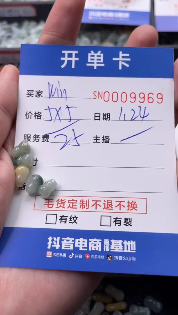 【闪购商品】翡翠颈饰未镶嵌00009969