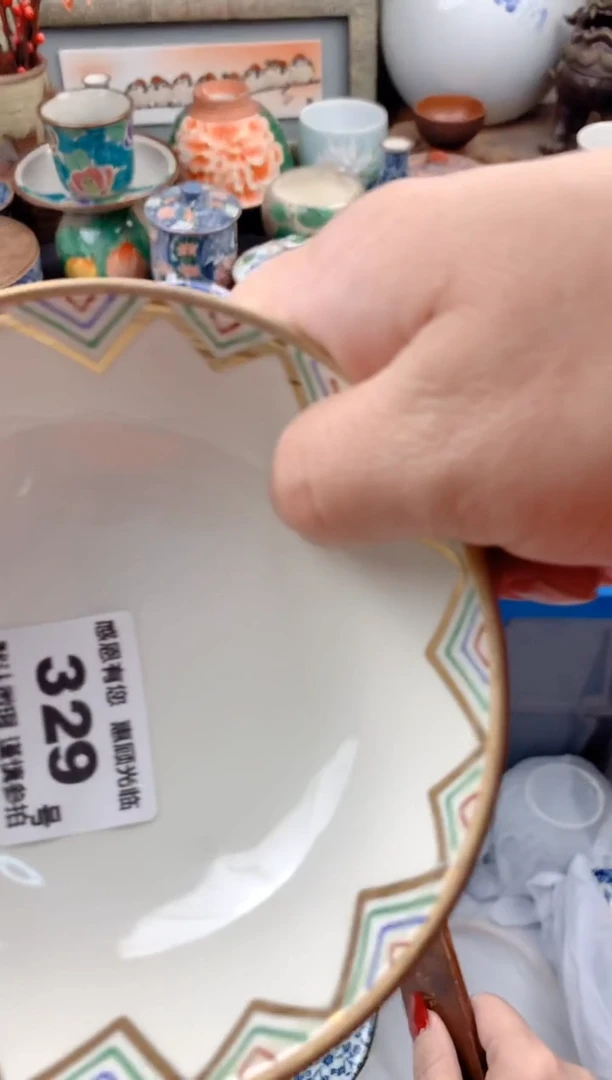 【闪购商品】瓷片329号九姑娘工艺品瓷器