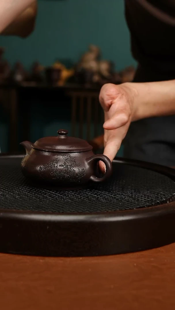 茶壶紫砂417宜精工高货.淑英制作.明炉壶