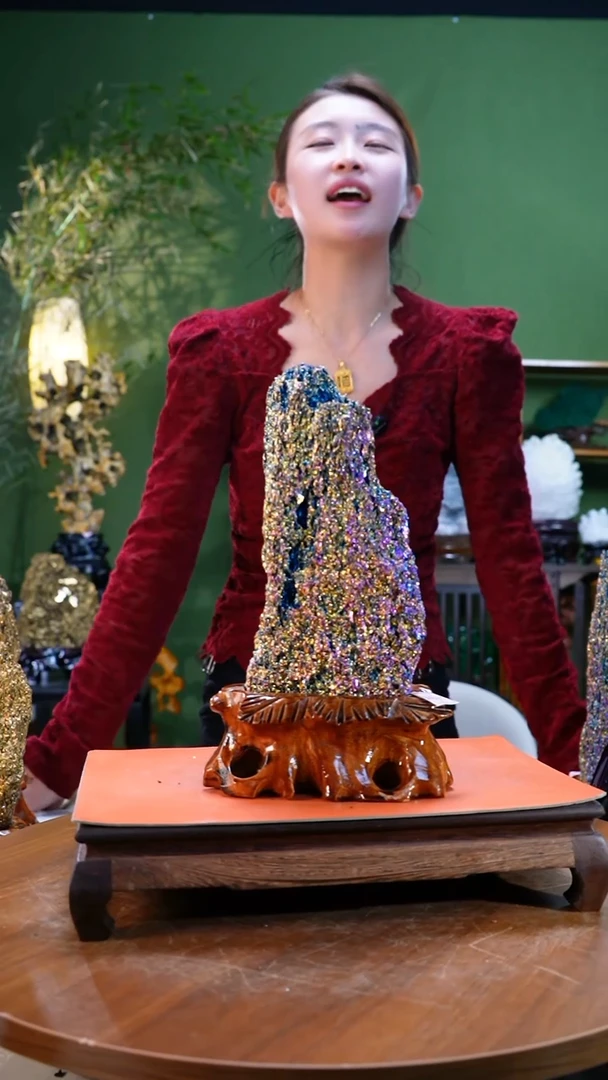 石材逍***凡摆件一物一拍