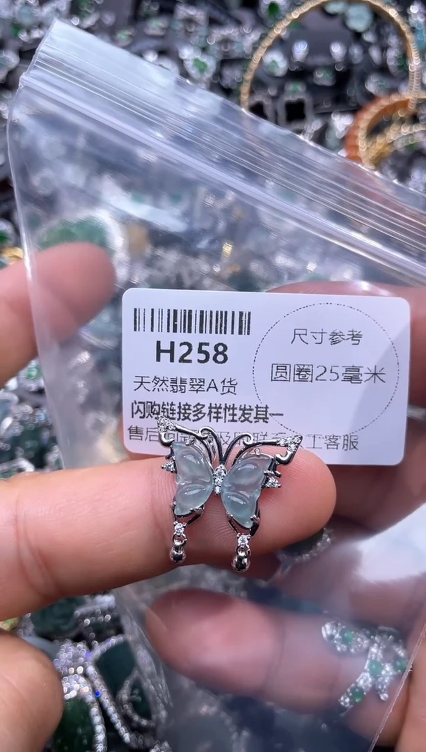 【闪购商品】翡翠颈饰未镶嵌H258吊坠