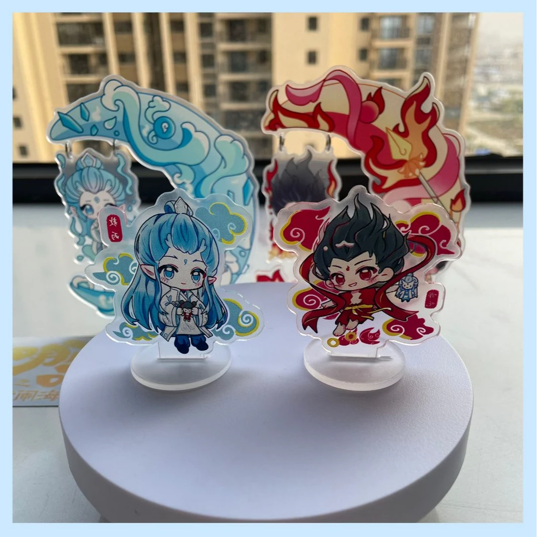 哪吒2之魔童闹海哪吒敖丙CP周边可爱创意亚克力立牌颜值摆件