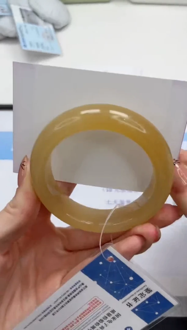 未镶嵌手镯石英质玉V117-54+