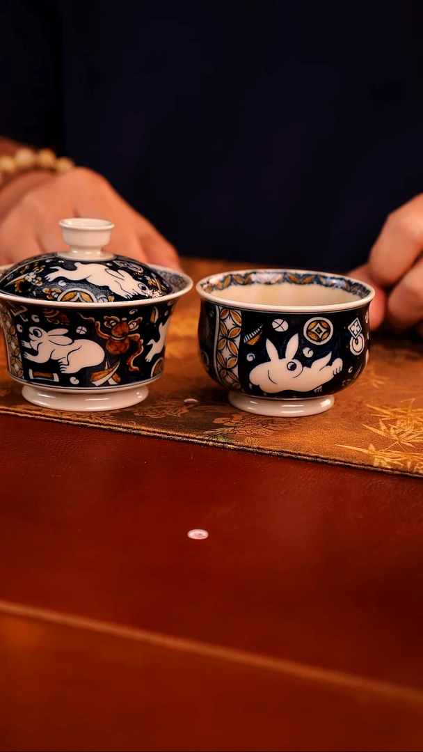 景德镇手工手绘茶器-80