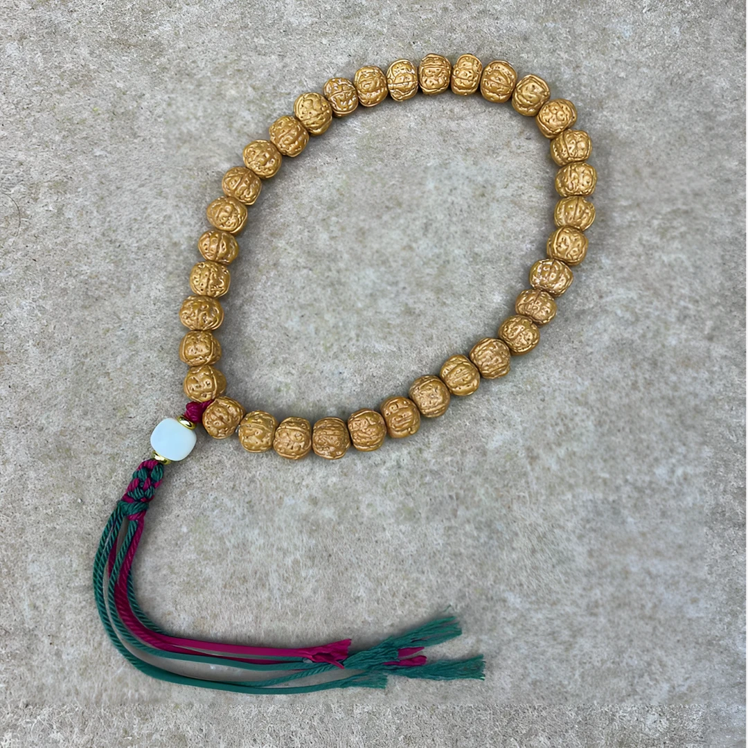 A36-精品树王小金刚菩提藏式手持盘玩手串