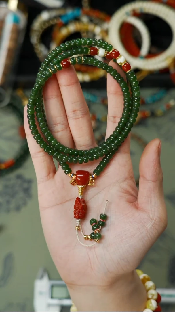 手串未镶嵌和田玉文玩配饰