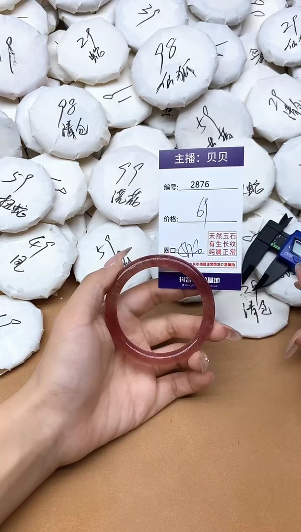 未镶嵌手镯石英质玉2876