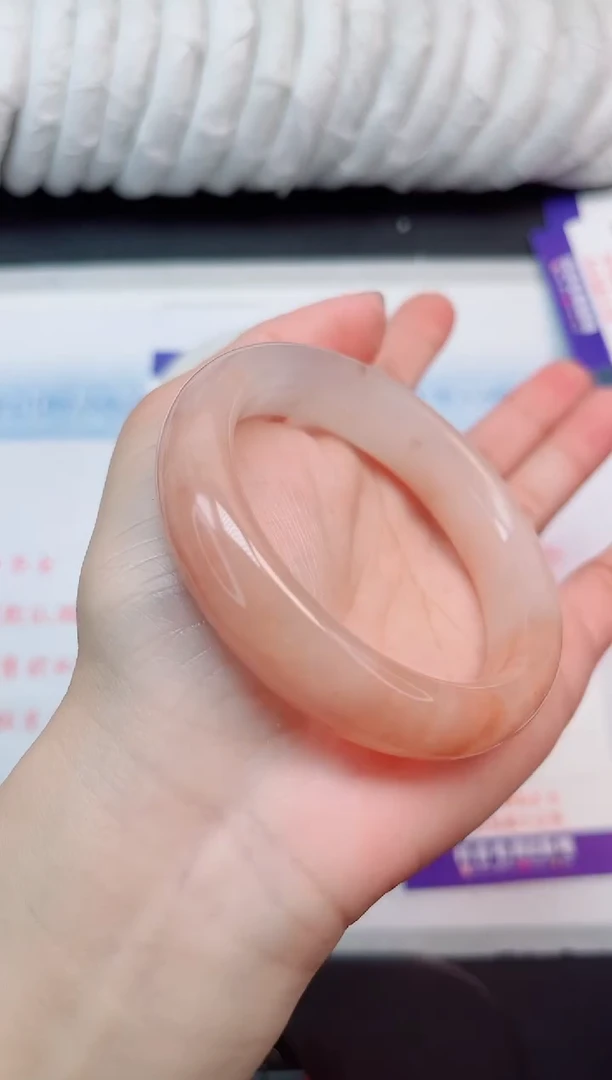 【闪购商品】石英质玉手镯未镶嵌76#52.2