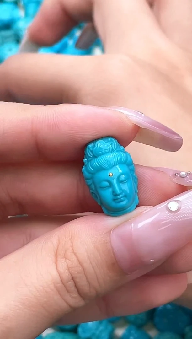 未镶嵌绿松石珠宝奇石A095