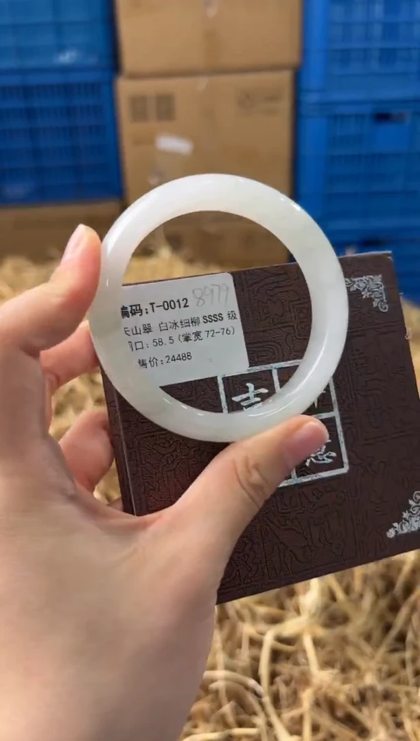 未镶嵌手镯石英质玉T-0012