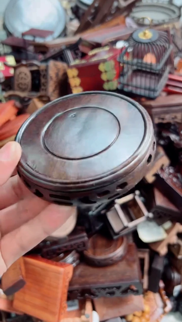 木431瑕疵底座花架摆件处理