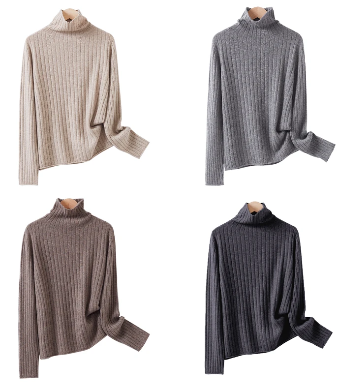 【四季青官方】绵羊毛毛衣秋冬新款老钱风宽松打底女F604-SZ10136