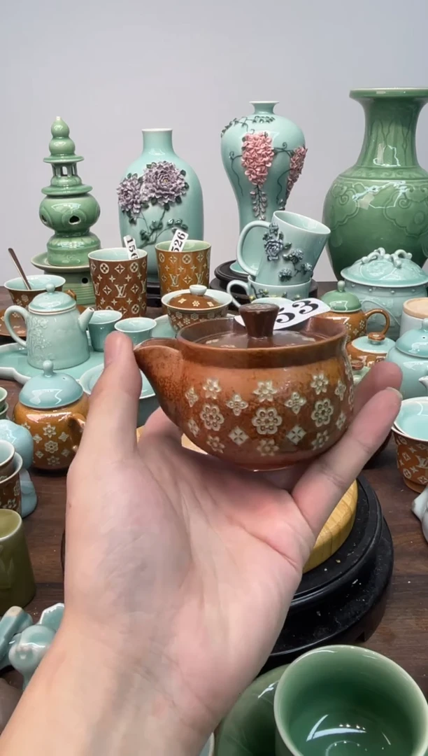 特价福利 微瑕 慧仙青瓷