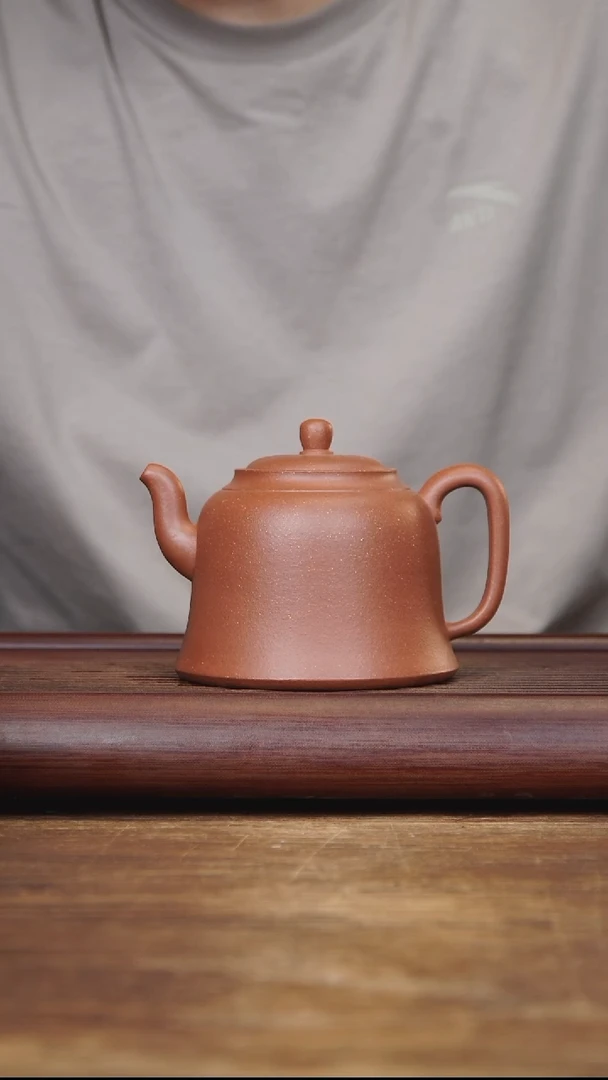 茶壶紫砂320ml 正高作品 禅钟 降坡泥