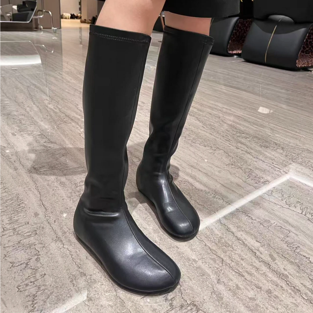 高筒长靴时装秋冬