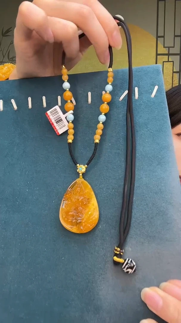 裸石琥珀未镶嵌科*儿天然蜜蜡A2269