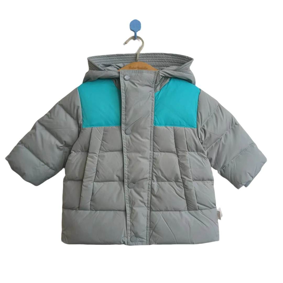 【巨厚极寒地款】中长款连帽羽绒服94417018