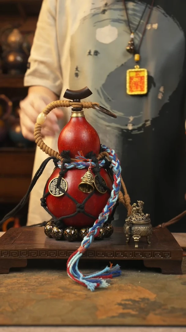 004大漆一物一拍记葫堂出品[不带手串】