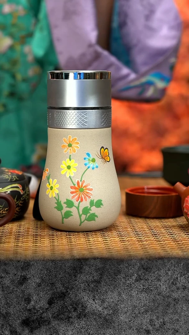 茶壶紫砂紫砂 宜兴紫砂 白 保温杯