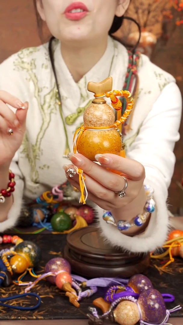 56--大漆开口小葫芦----178