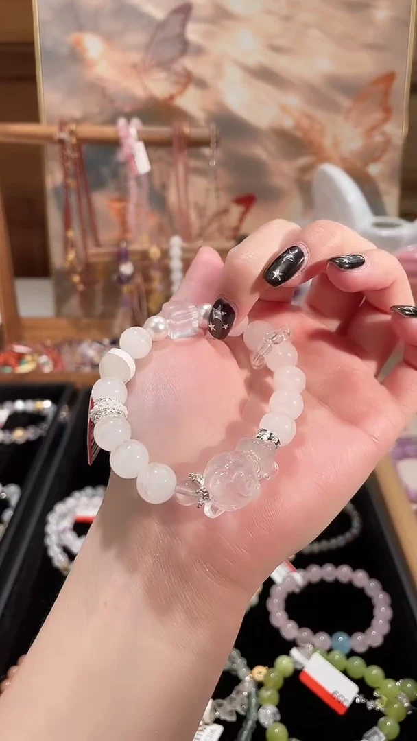 【闪购商品】水晶手串合金桑烟定制049