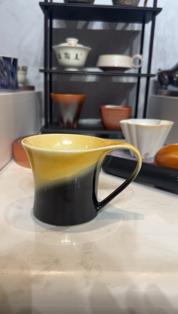 杯186柴房陶瓷原创咖啡杯