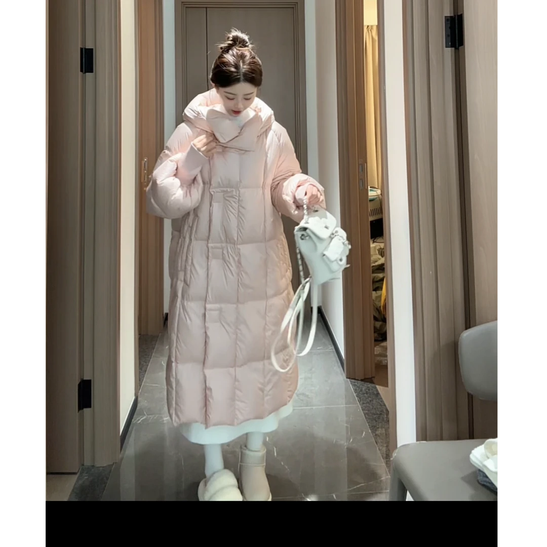 【五五专属】重磅！白鹅绒大被子中长款加厚天使之翼羽绒服TW30214