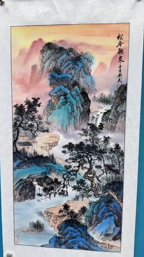 国画启辰艺术刘武手绘-国画10