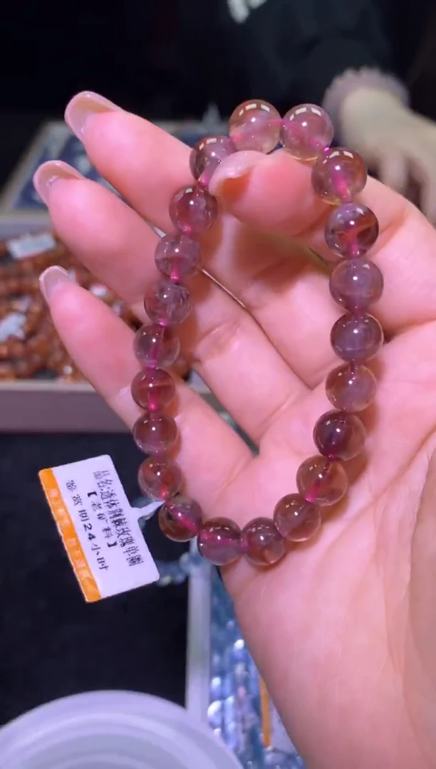 未镶嵌手链水晶极光单圈-A16-多样性发其一