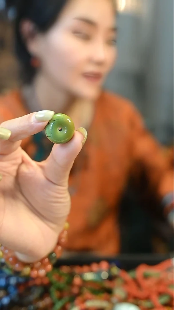 珐琅非金属燕*平安扣