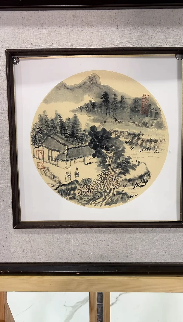 国画WJS 精品绘画作品-小山水