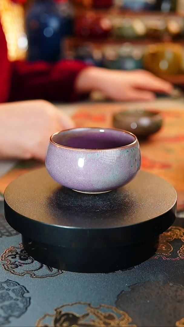 【闪购商品】瓷片213  禅定杯  何      