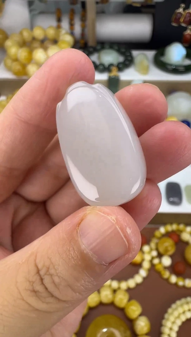 和田玉未镶嵌吊坠(不含链)和田玉平安无事牌吊坠