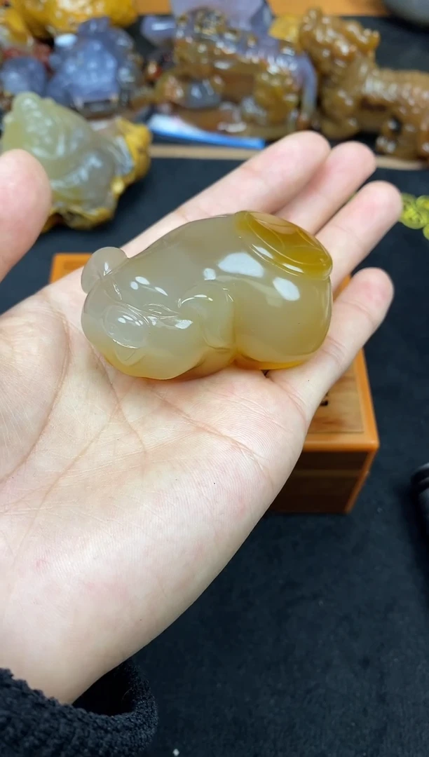 未镶嵌玛瑙/玉髓珠宝奇石雨**风0