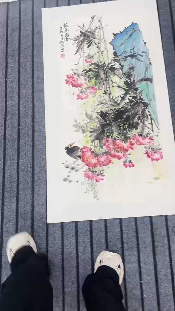 精品国画花鸟作品