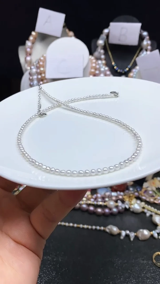 【闪购商品】淡水珍珠颈饰未镶嵌多人