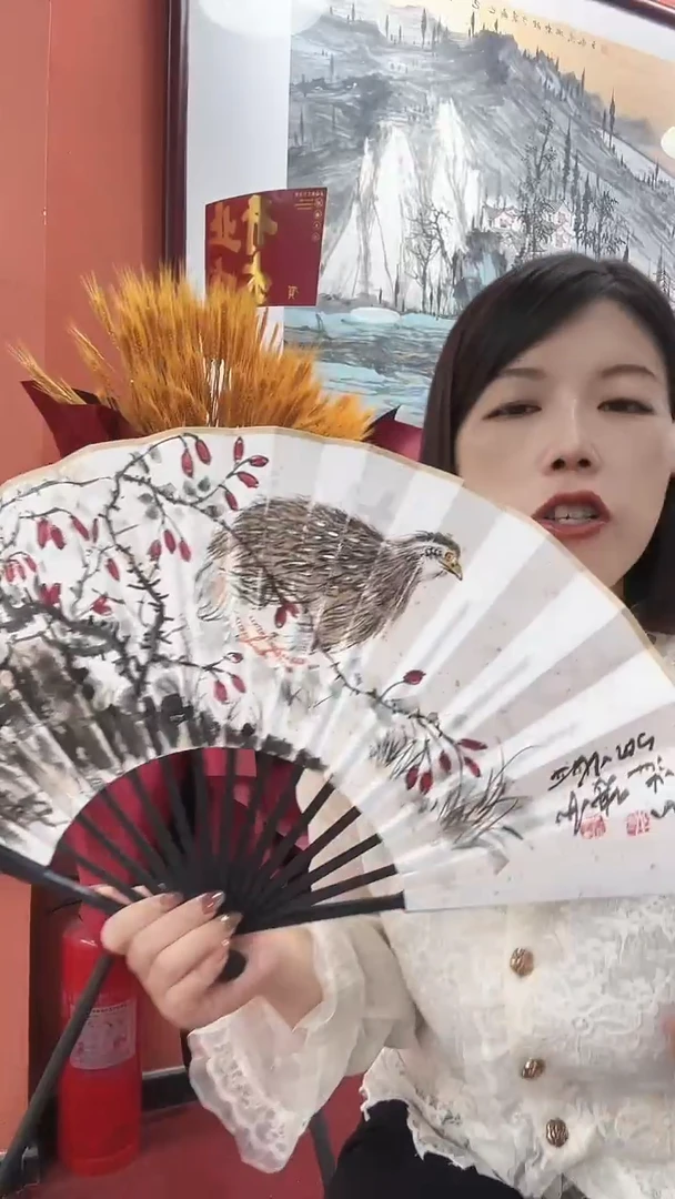 国画孟祥敏/国画/扇面