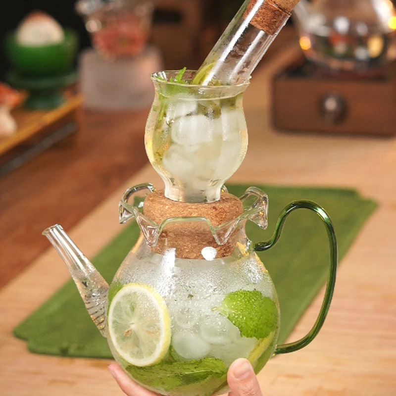 【岚酌专属 】 绿色 花口壶