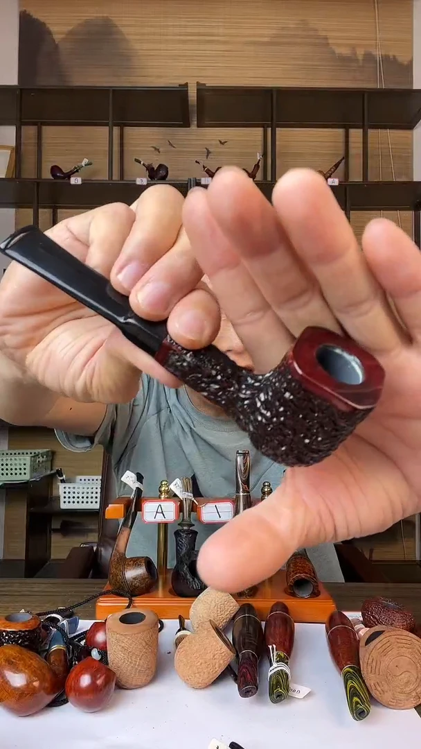 石楠木纯手工意大利石楠木烟斗