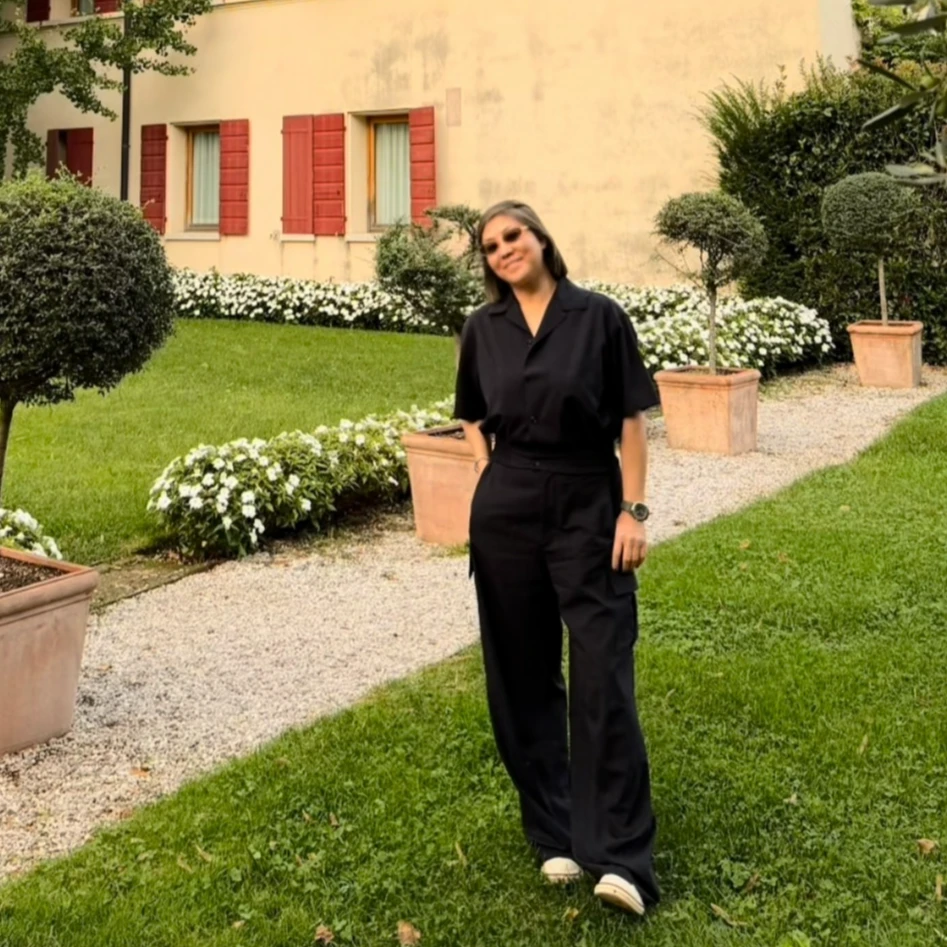 COCOLINDA | 绵羊毛男女CP深蓝工装裤休闲裤 P3221