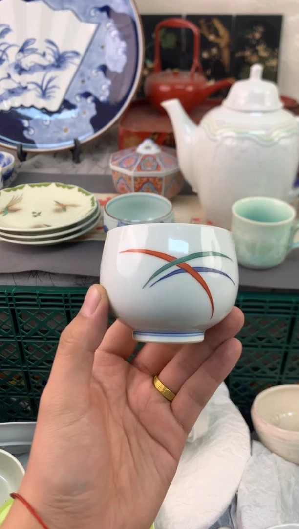 【闪购商品】瓷片茶杯酒杯茶盏
