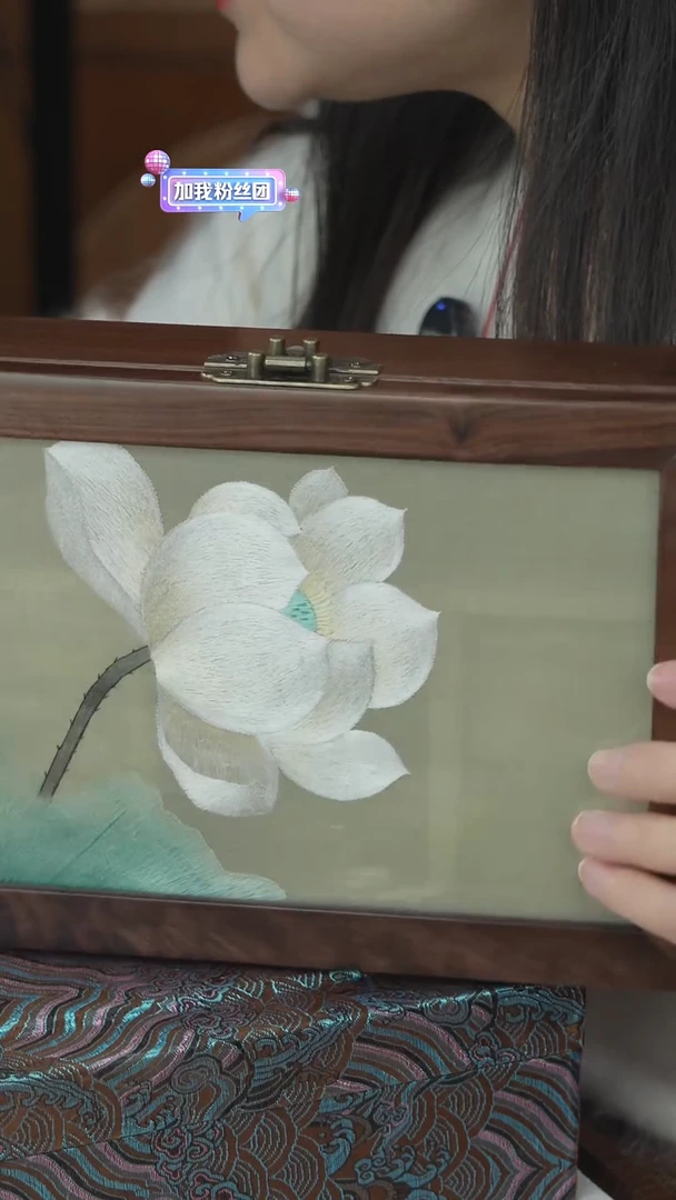 刺绣非遗苏绣首饰盒