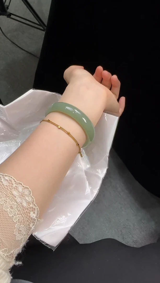 未镶嵌手镯石英质玉圈口57