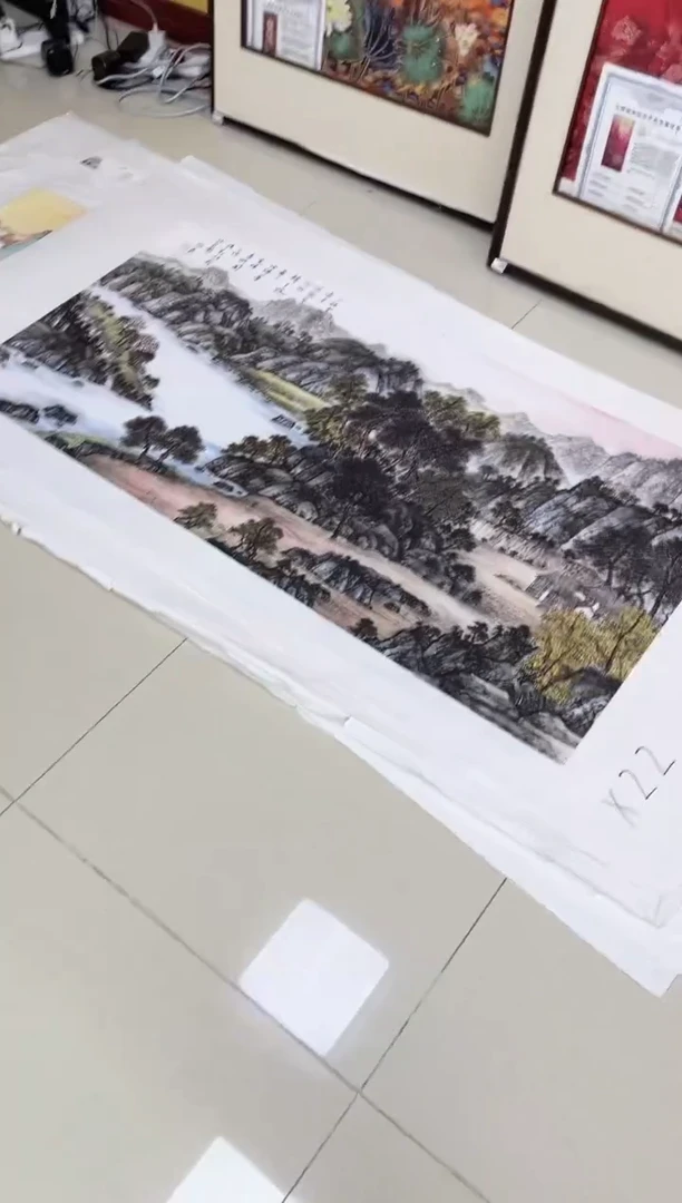 国画九霄甄选国画作品x22