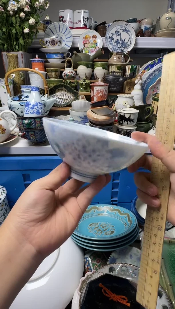 中古瓷器，默认微瑕给***肠-给你溜肥肠
