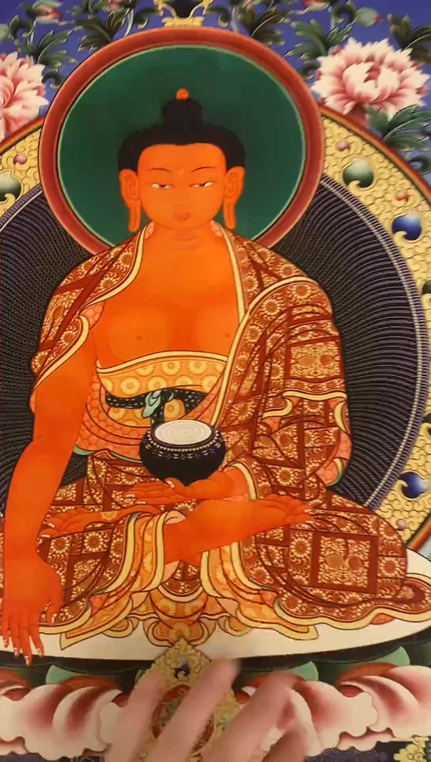 装裱画精美唐卡tk16316