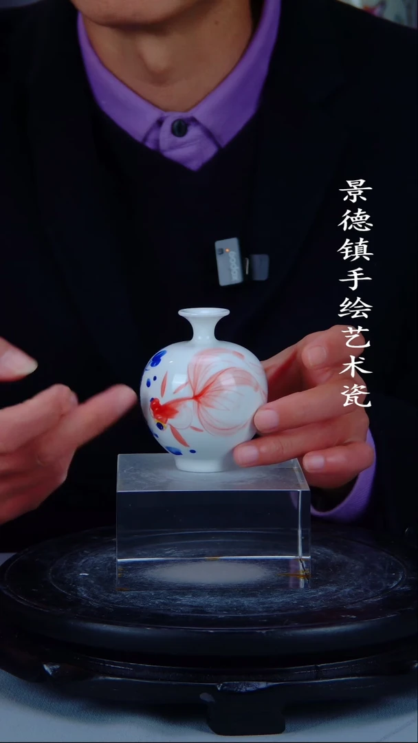 摆件陶瓷景德镇手工手绘陶瓷2